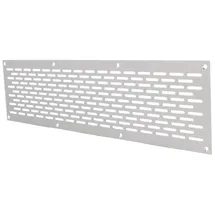 MS Beschläge Aluminium Lochblech Lüftungsgitter Lochung 20x3mm Silber eloxiert