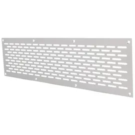MS Beschläge Aluminium Lochblech Lüftungsgitter Lochung 20x3mm Silber eloxiert