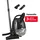 Hanseatic HBVC80012WMC Bodenstaubsauger Silence schwarz