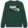QUIKSILVER Fleecepullover Basic Graphic Crew Grün S