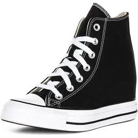 Converse Chuck Taylor All Star Wedge Platform Damen Schwarz 36,5