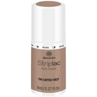 Alessandro Striplac Peel or Soak 196 coffee first 8 ml