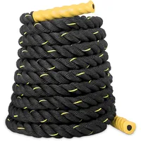 Sportplus Battle Rope, Seillänge 9 Meter, 3,8 cm Durchmesser,