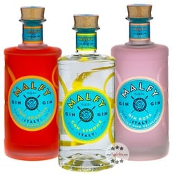 Malfy Gin Set mit Arancia, Rosa & Limone