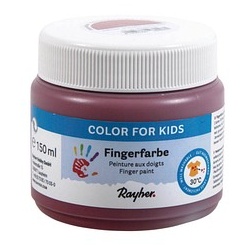 Rayher Fingerfarbe erdbraun 150,0 ml