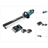 Makita DUH 551 PG Akku Heckenschere 36V 550mm + 2x Akku 6,0Ah + Doppel Ladegerät