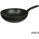 Five 28cm Geschmiedeter Aluminium-Wok Stoneline