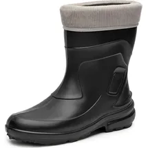 Ladeheid Thermo Eva Gummistiefel federleicht LA-800-2017 (Schwarz/Grau, 36
