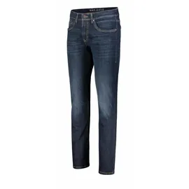 MAC Arne Pipe enge Stretch-Jeans in dark blue Waschung-W33 / L32