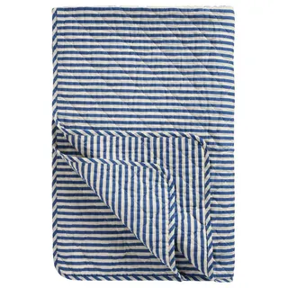 ib laursen Quilt aus Baumwolle mit Streifen
