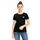 Only Kurzarmshirt "ONLKITA LIFE S/S TOP 2 PACK CS JRS", Damen, Gr. XS, schwarz (schwarz pack:cloud dancer, print gold glitter heart), Jersey, Obermaterial: 100% Baumwolle, bedruckt, regular fit normal, Rundhals, Shirts, Baumwolle, Glitzerdruck