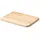 Continenta Frühstücksbrettchen Gummibaumholz 1 22,0 x 15,0 cm Braun