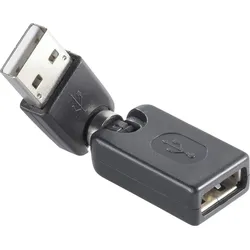 renkforce USB 2.0 Adapter A/A mit 3D-Gelenk