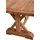 Garden Pleasure KISAR Gartentisch 220 x 100 x 75 cm Braun