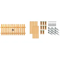 Tetzner & Jentzsch Lattenzaun Houston 6, (Set), 8 Elemente,