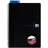 Oxford Collegeblock Office Essentials A4 kariert/ liniert Schwarz