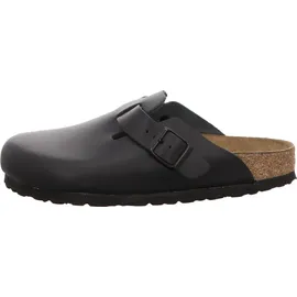 Birkenstock Boston Naturleder schmal schwarz 36