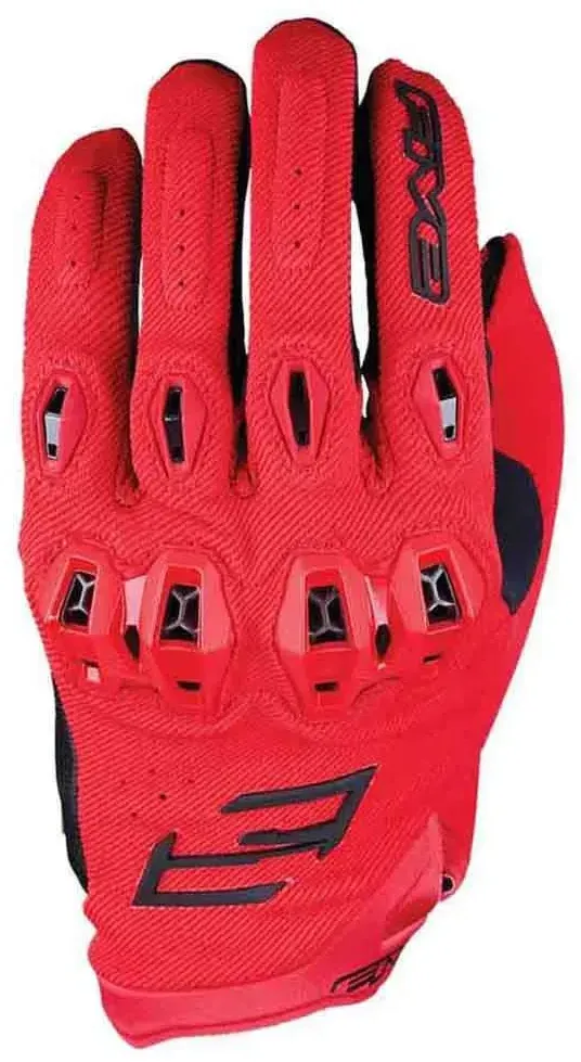 Five Stunt Evo 2 Handschuhe - Glossy Red - L