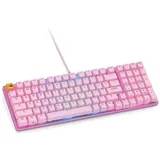 Glorious PC Gaming Race Glorious GMMK 2 Full-Size Tastatur - Fox Switches, ANSI-Layout, pink