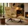 flexlux Relaxsessel FLEXLUX Polyester 90 x 107 x 89 cm Gelb mit Kopfteil