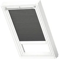 VELUX Plissee-Faltstore elektrisch graphitgrau uni FML M10 1274SWL