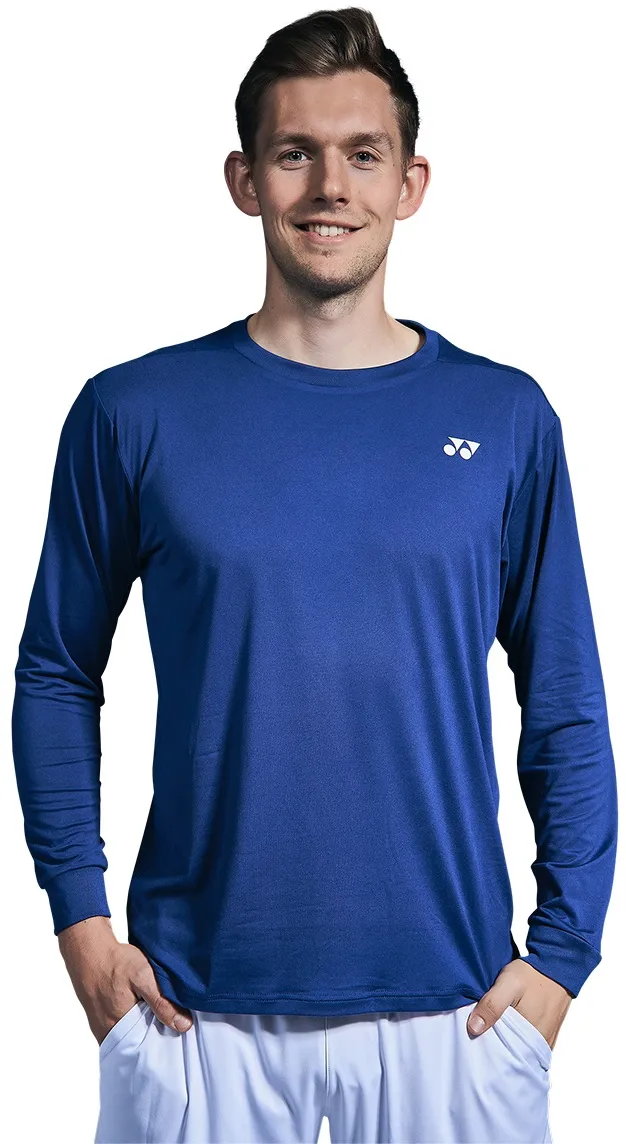 Yonex Langarmshirt Team Classic saphirblau Herren