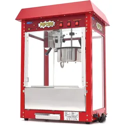 Popcornmaschine - 150g - Glasgehäuse -. Maxima
