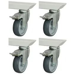 Rollensatz Arbeitstische Serie adlatus 150