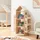 [en.casa] Kinderregal Sanköre 122 x 64 x 43 cm Kiefernholz natur beige