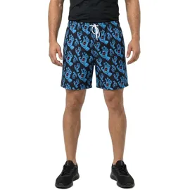 Santa Cruz Badeshorts Orange/Schwarz M