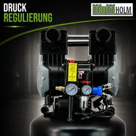 Trutzholm Flüsterkompressor 50L 1500W 62dB 8 bar
