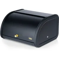 Kleiner Schwarzer Brotkasten Aus Metall, Küchenbehälter Für Brot, Brötchen