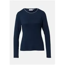 Comma, Langarmshirt Blau 36
