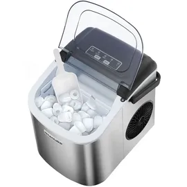 Tectake tectake® Eiswürfelmaschine Arctic 1,2 l Wassertank, 2 Eiswürfelgrößen