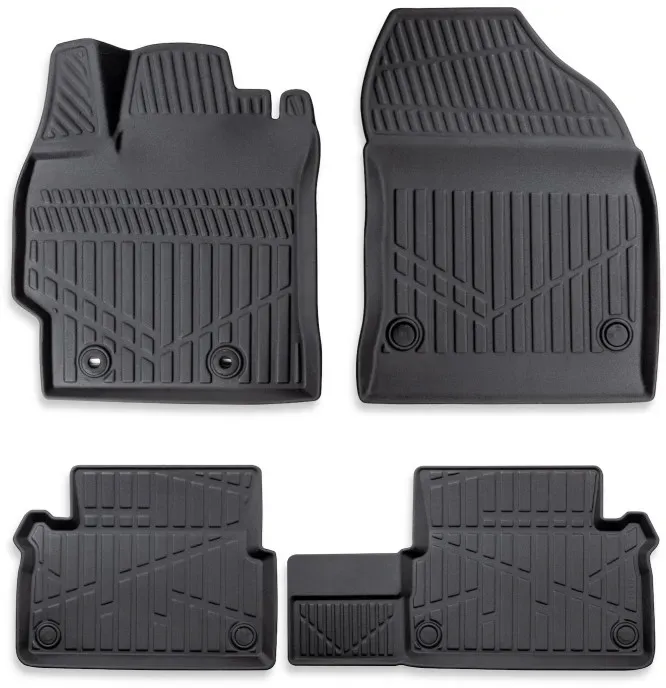 4er-Set 3D‐Gummifußmatten für den Innenraum Erpassan - TOYOTA AURIS II 2013–2018