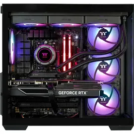 Thermaltake FTW RTX 5070 Ti Black, Gaming-PC - schwarz/transparent, Windows 11 Home