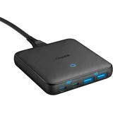 Anker 543 2-USB 2-USB-C Schnellladegerät 65W Schwarz