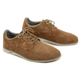 Mustang Herren Schnürhalbschuh Braun 42