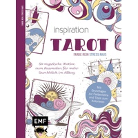 Edition Michael Fischer / EMF Verlag Inspiration Tarot 50 mystische Motive zum Ausmalen für mehr Durchblick im Alltag