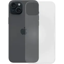 PEDEA Smartphone-Hülle "Soft TPU Case für Apple iPhone 15 Plus", transparent, Apple iPhone 15 Plus, Hüllen, Backcover, Schutzhülle, Schutz, Sturzschutz, stoßfest