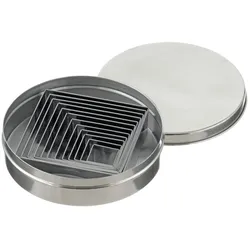 Schneider - Dekor Ausstecher im Satz "Quadrat", 9-tlg., Höhe: 30 mm, Edelstahl