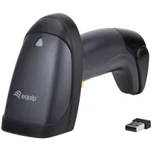 Equip Drahtloser 1D Laser-Barcodescanner, mit Ständer