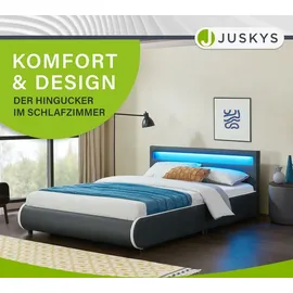 Juskys Sevilla 140 x 200 cm H3 dunkelgrau