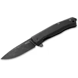 LionSteel Unisex – Erwachsene Myto Titanium Old Black Taschenmesser, Schwarz, 20 cm