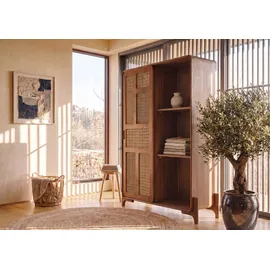 MASSIVMOEBEL24.DE Highboard 110 x 150 x 40 cm Hellbraun