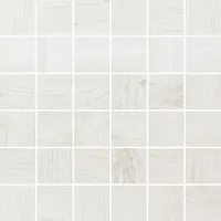 Vabene Mosaikfliese Oak weiß 30 x 30 cm