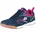 Unisex Hallenturnschuh Marine Pink Weiß 41 EU