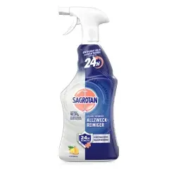 Sagrotan Allzweckreiniger, 24-Stunden-Schutz, desinfizierend 3225774 , 600 ml - Sprühflasche, Zitrusbrise