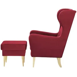 Switch Sessel Taco ¦ rot ¦ Maße (cm): B: 66 H: 111 T: 89.0