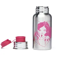 ergobag Edelstahl Trinkflasche Prinzessin Rosa 0,5 l